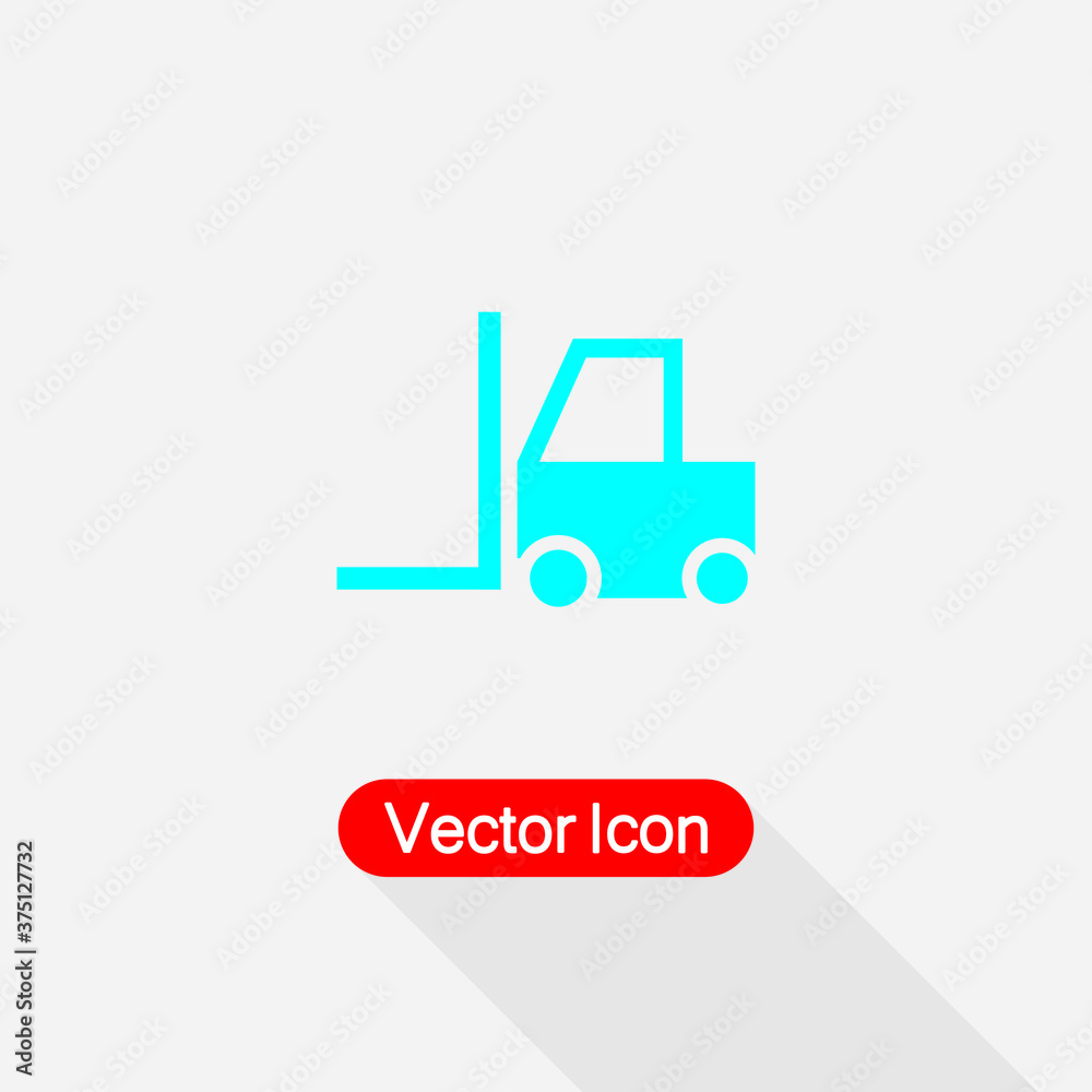Forklift Icon Vector Illustration Eps10 Forklift Icon Vector Illustration Eps10