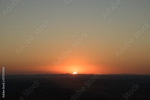 Sunset in the Mountains in Brazil
