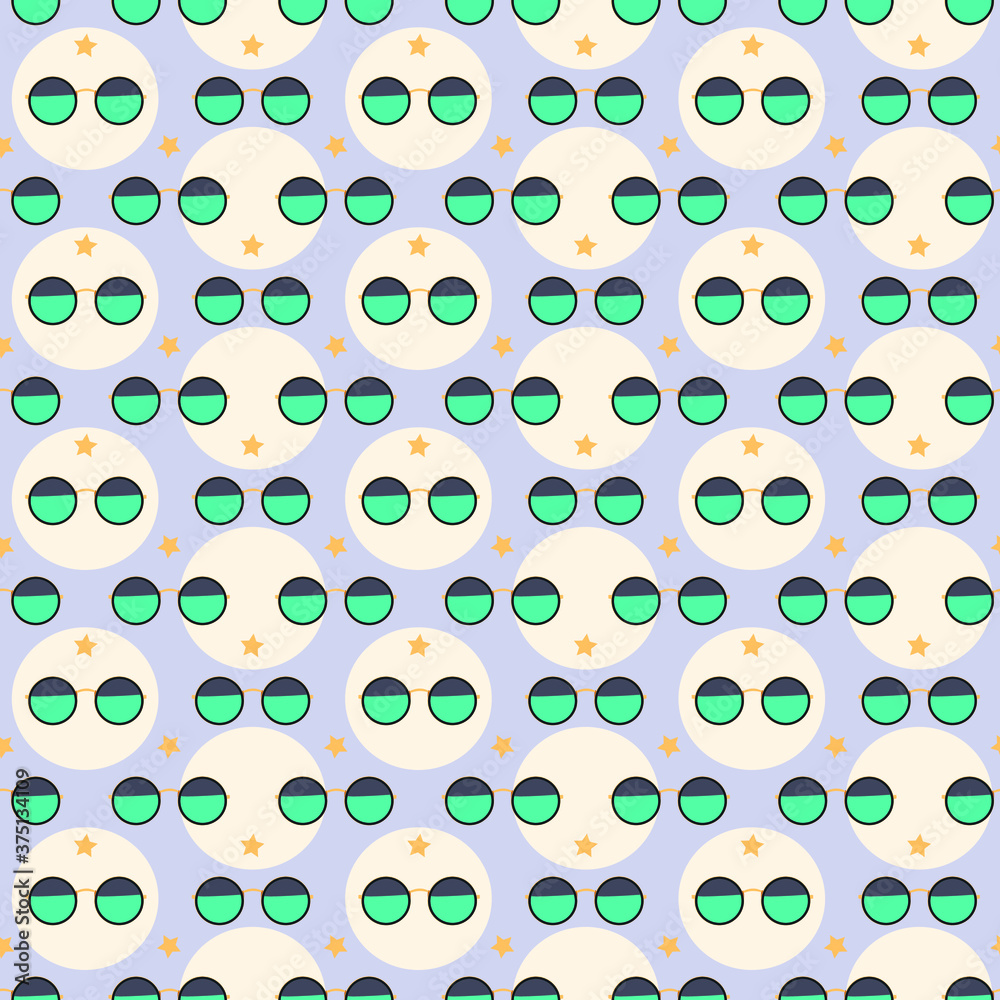 sunglass with blue background seamless repeat pattern sunglass with blue background seamless repeat pattern