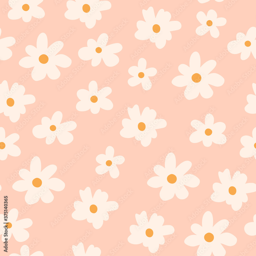 Floral background with small flowers Floral background with small flowers