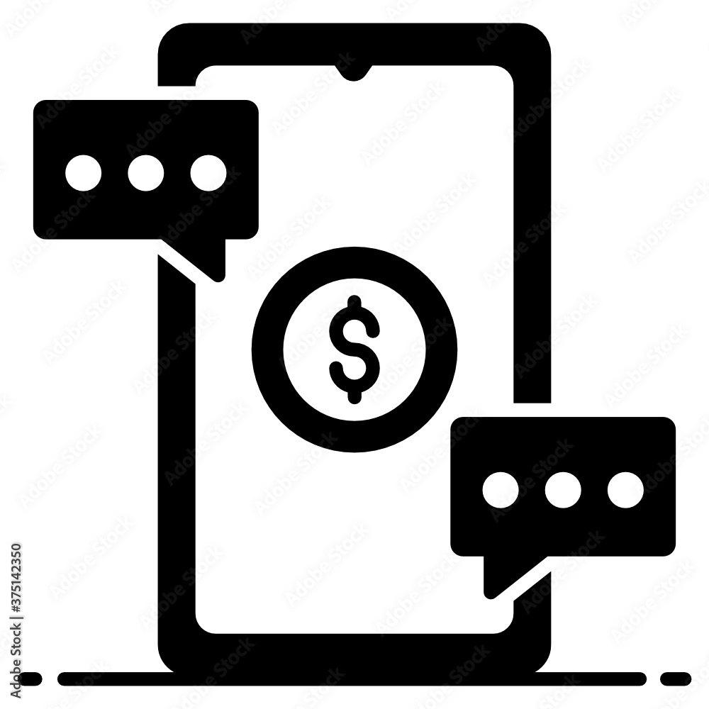 Business message, vector design of smartphone communication
Business message, vector design of smartphone communication
