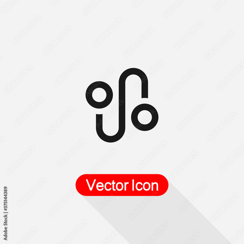 Route icon Vector Illustration Eps10 Route icon Vector Illustration Eps10