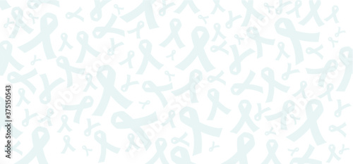 Mens psa prostate cancer. November. Blue ribbons background. Awareness month. World Cancer day. Medical blue ribbons logo. Men oncological disease support campaign, masculine health care. No shave.