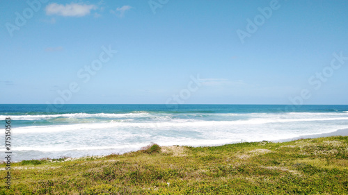 beach and sea