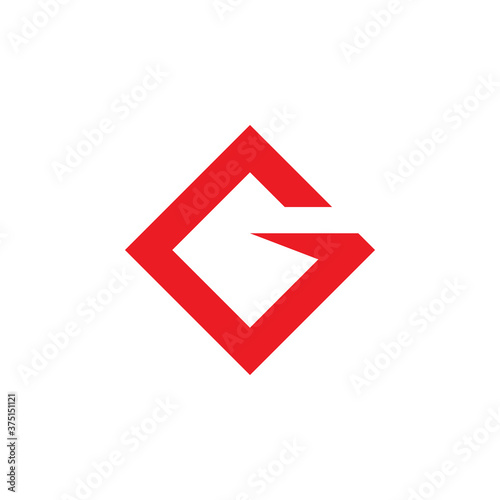 Horizontal square shaped letter g, vector symbol Free Download Horizontal square shaped letter g, vector symbol - GFXLoad