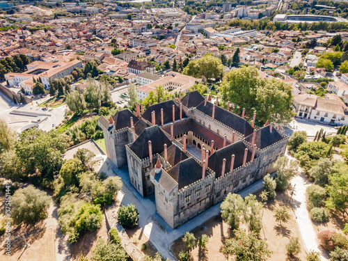 Palace of dukes of Braganza in Guimaraes, Portugal photo