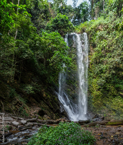 Fototapeta Naklejka Na Ścianę i Meble -  one of the seven olumirin waterfalls. Located in Erin- Ijesha in Osun state of Nigeria.
