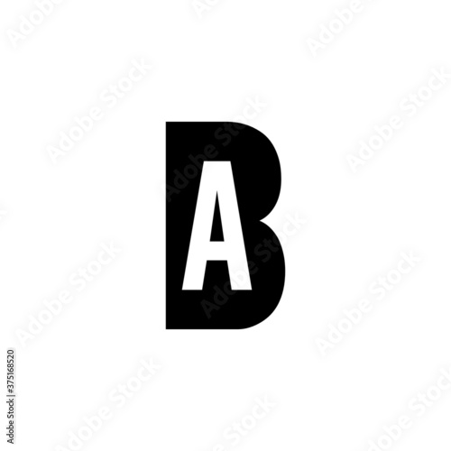 Free Download latter AB  icon logo design. - GFXLoad
