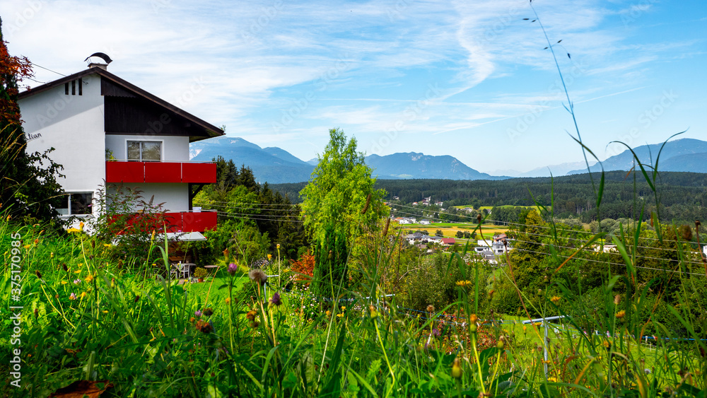 Fototapeta premium Wonderful carinthy scenery in austria