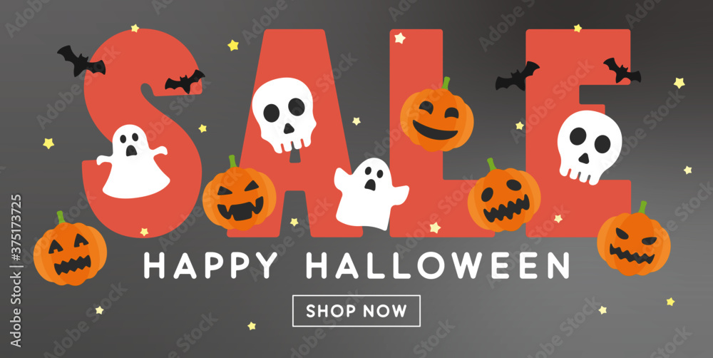 Halloween Sale Promotion Banner Design Halloween Sale Promotion Banner Design