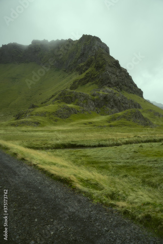 Fototapeta Naklejka Na Ścianę i Meble -  Iceland beautiful nature dramatic landscape. Color toned
