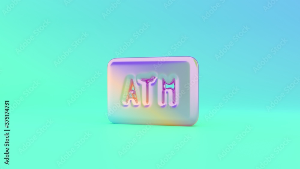 3d rendering colorful vibrant symbol of atm sign on colored background 3d rendering colorful vibrant symbol of atm sign on colored background