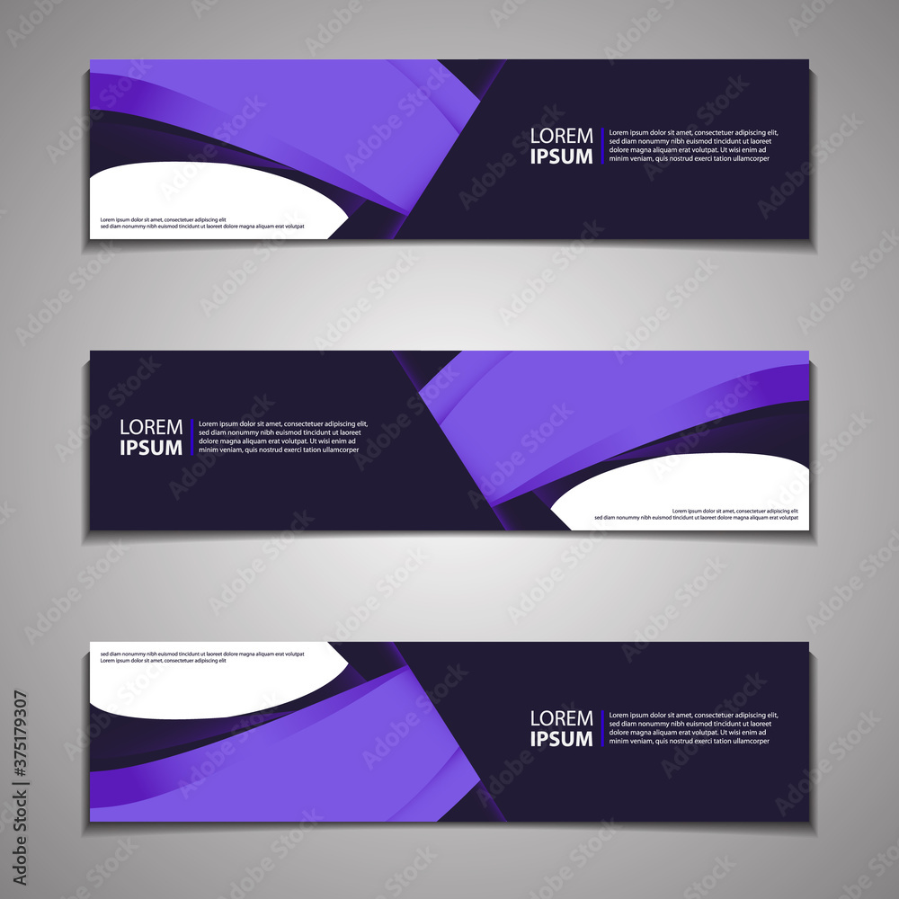 Fototapeta premium Label Banner Background Modern Business Corporate Template Design Web