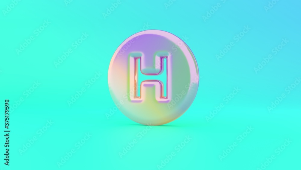 3d rendering colorful vibrant symbol of hospital symbol on colored background 3d rendering colorful vibrant symbol of hospital symbol on colored background