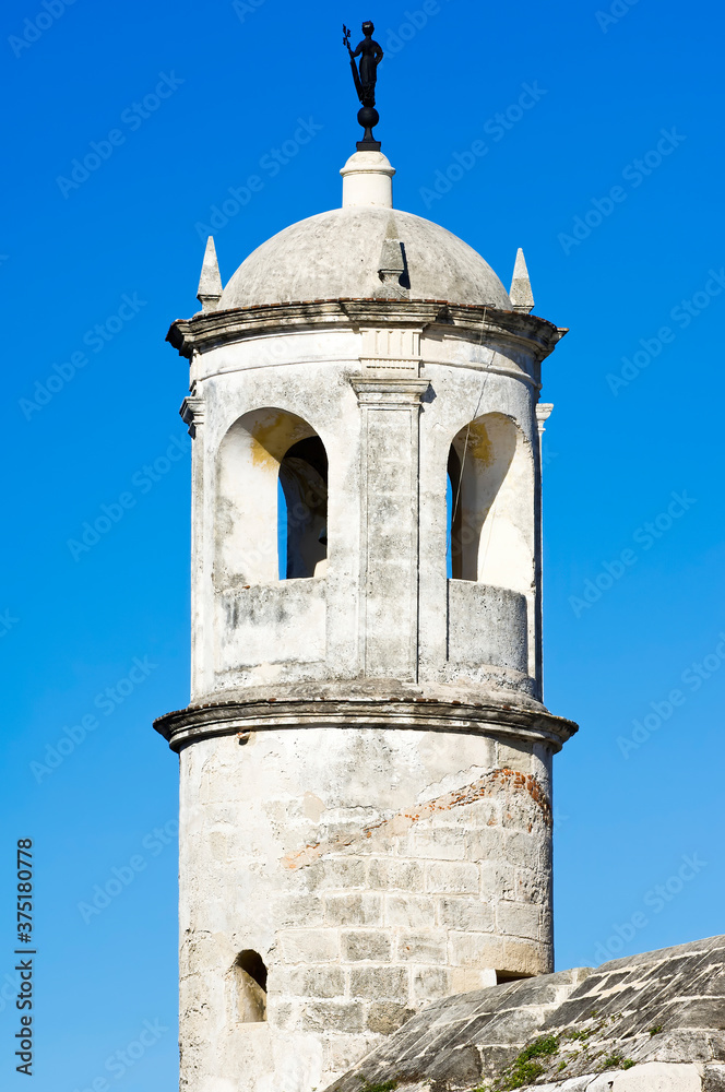 Castillo de la Real Fuerza, Havana old City, Cuba, Unesco World Heritage Site.
