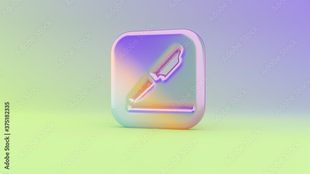 3d rendering colorful vibrant symbol of pages on colored background 3d rendering colorful vibrant symbol of pages on colored background
