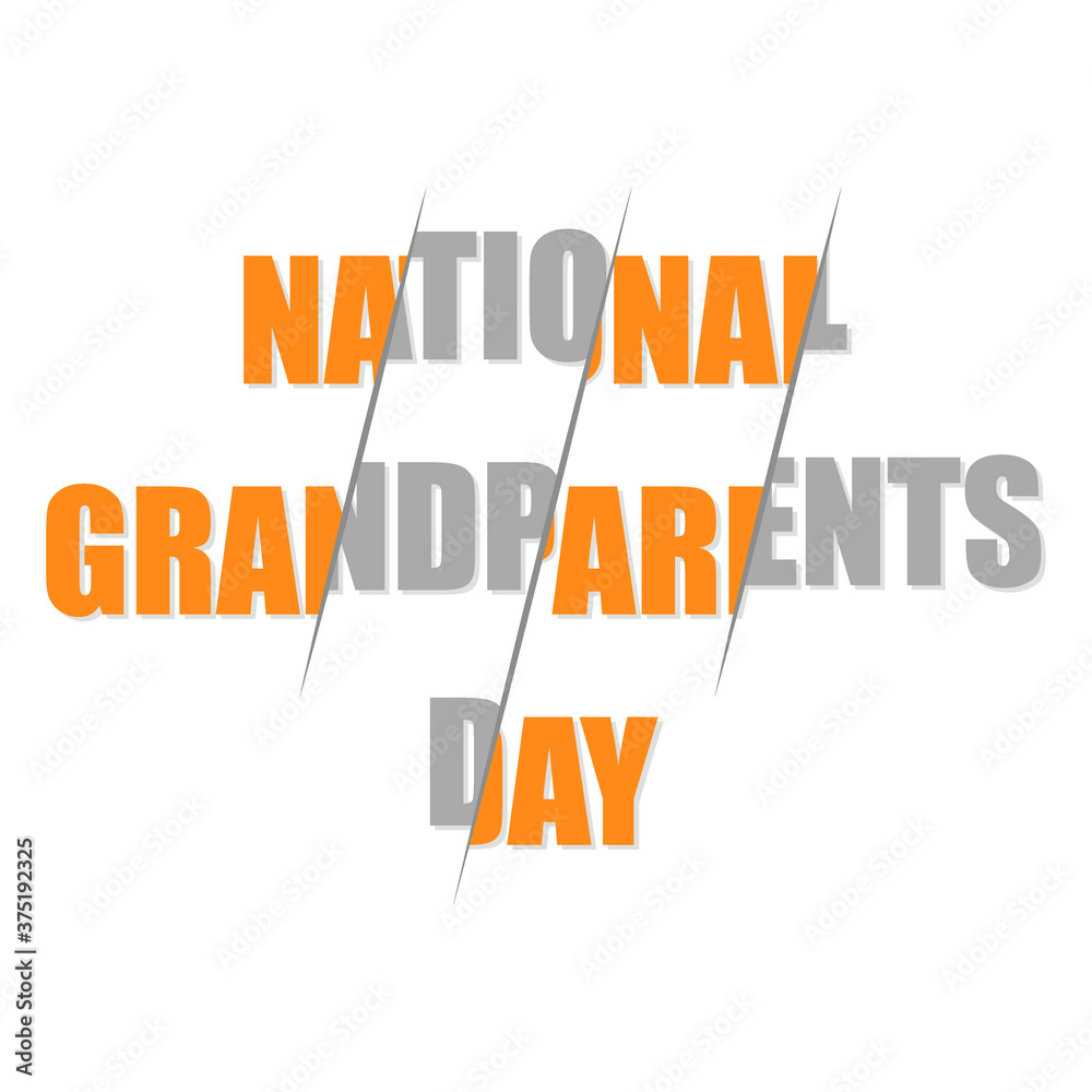 a blue background with white text for grandparents' day a blue background with white text for grandparents' day