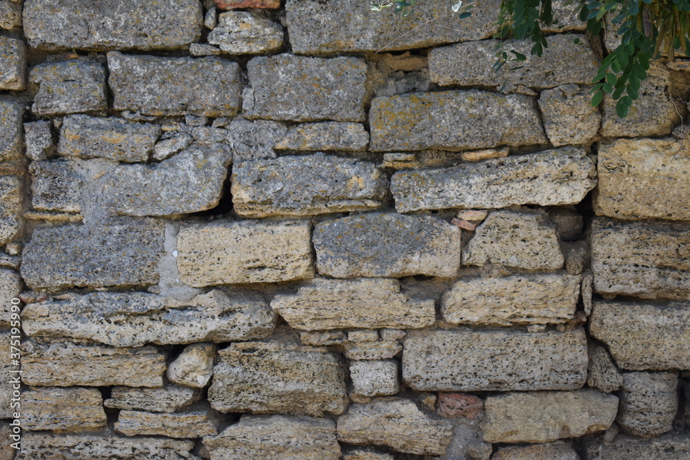 Obraz premium old stone wall