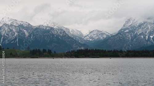 Blick auf Schloss Neuschwanstein