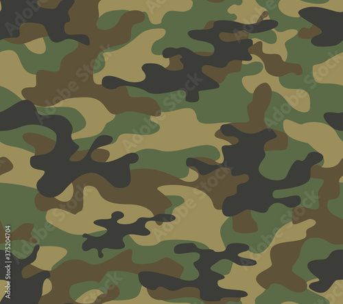 
Camouflage classic pattern seamless pattern vector design