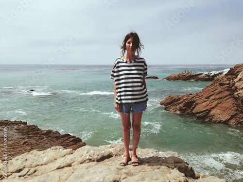 Ocean girl photo