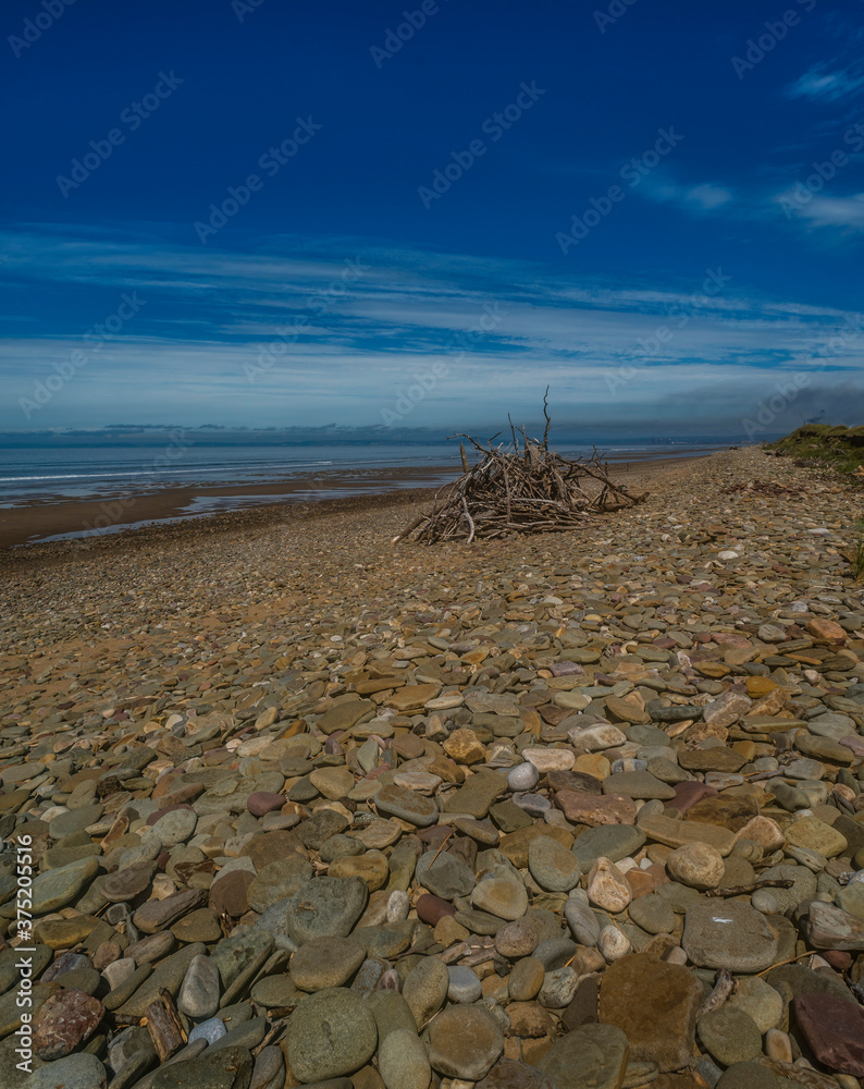 Obraz premium Kenfig Beach, Wales, UK