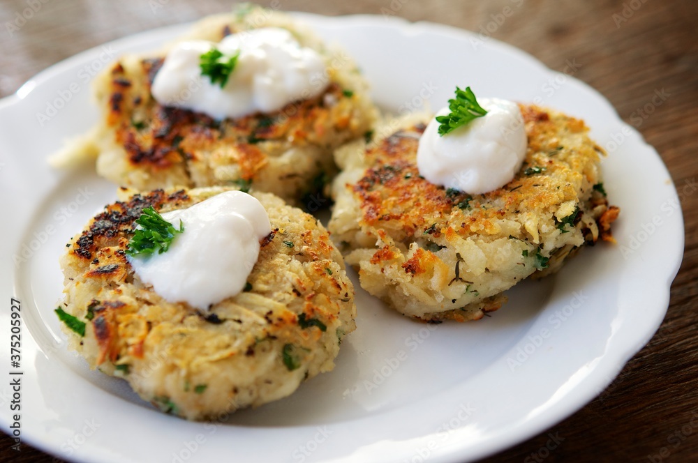 Vegan Black Salsify Fritters Vegan Black Salsify Fritters