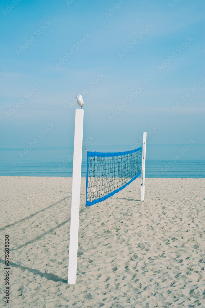 beach volleyball net Stock Photo Adobe Stock