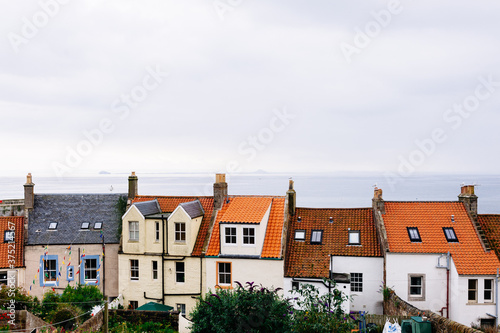 Homes in Pittenweem, Fife, Scotland. photo