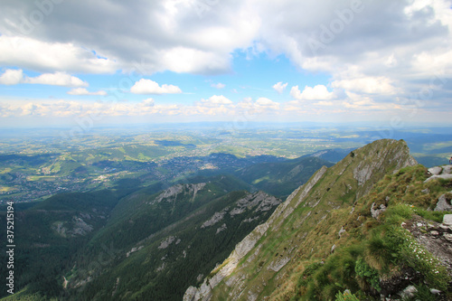 Fototapeta Naklejka Na Ścianę i Meble -  panorama of the mountains
