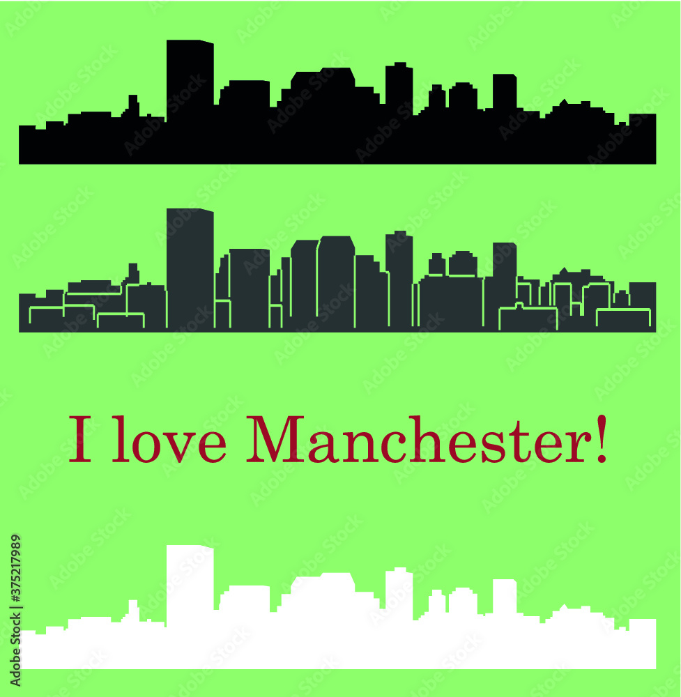 Manchester (city silhouette)