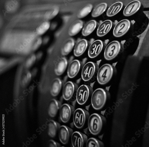 vintage cash register photo