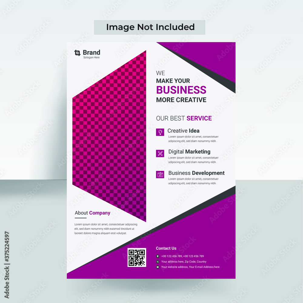Creative Corporate & Business Conference Flyer Brochure Template Design, abstract business flyer, vector template design. Brochure design, cover, annual report, poster, flyer.
