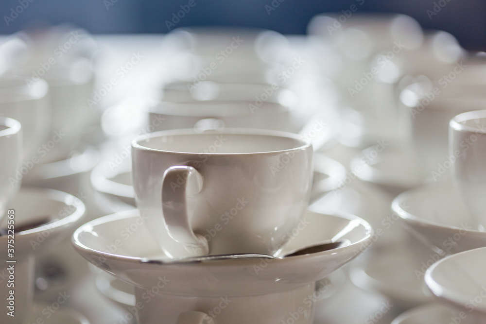 Cups and saucers