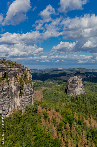 Erkundungstour durch die sächsische Schweiz an verschiedenen Orten - Sachsen/Deutschland photo