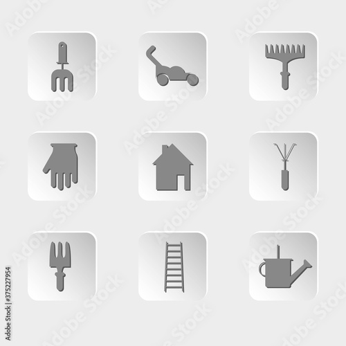 set of icons for web