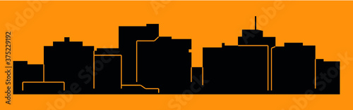 Midland, Texas ( city silhouette )