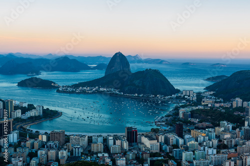 Sugar Loaf Mountain in Rio de Janeiro. 