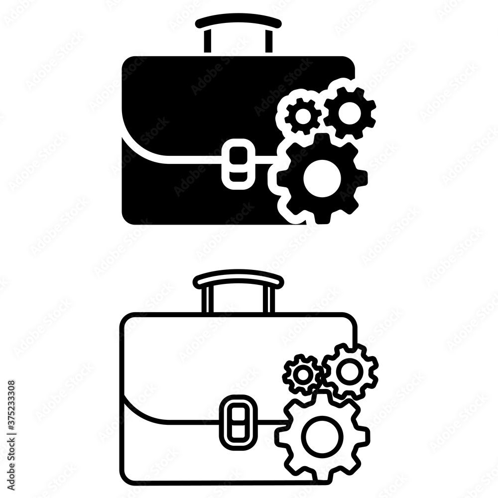 Process icon vector set. Business administration illustration sign collection. engineering symbol. Process icon vector set. Business administration illustration sign collection. engineering symbol.