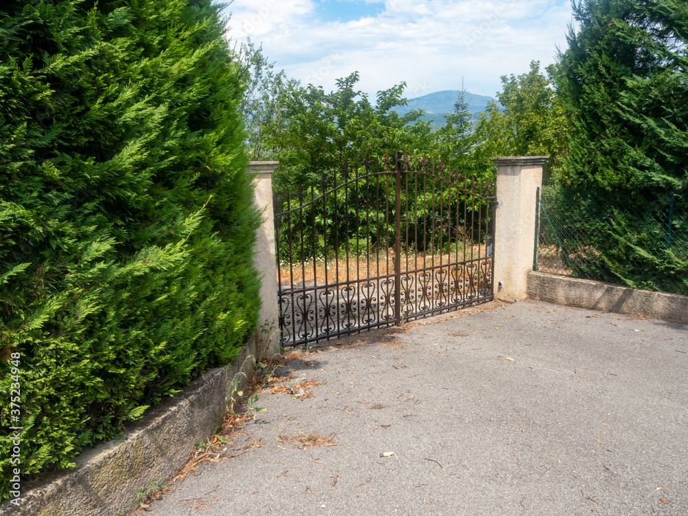 generic entrance gate in France