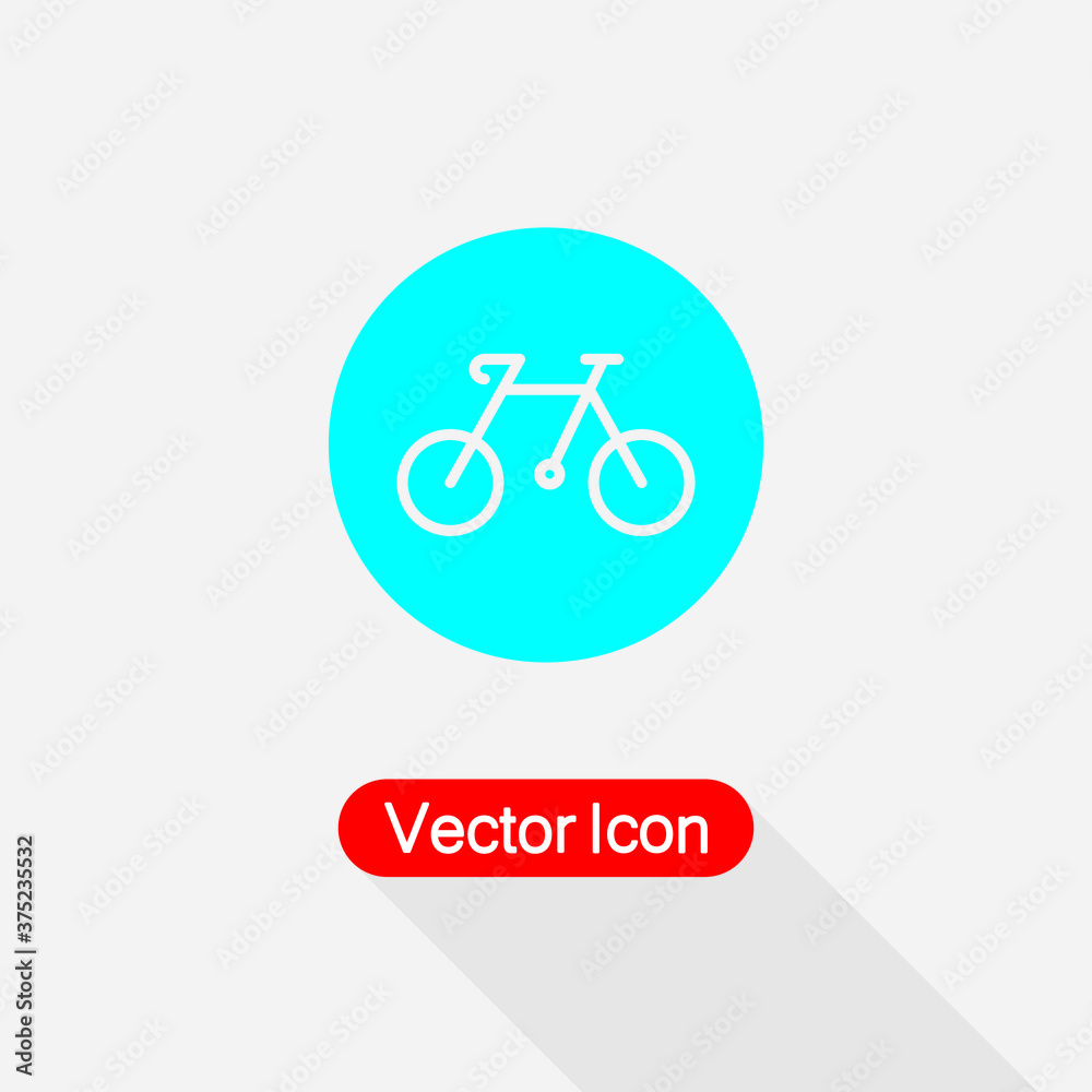 Bicycle Icon, Bike Icon Vector Illustration Eps10 Bicycle Icon, Bike Icon Vector Illustration Eps10