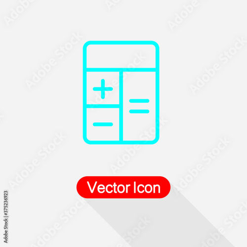 Calculator Icon Vector Illustration Eps10