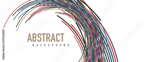 Аbstract moving colorful lines vector backgrounds for cover, placard, poster, banner or flyer