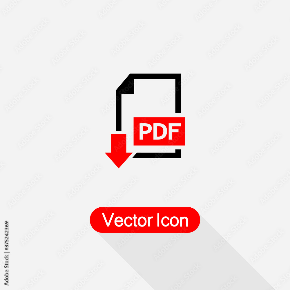 Download PDF File Icon Download File Icon Vector Illustration Eps10 Download PDF File Icon Download File Icon Vector Illustration Eps10
