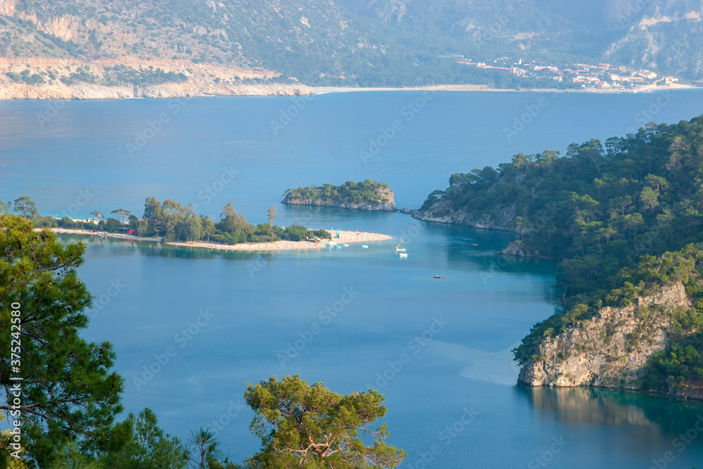 Oludeniz bay - popular Turkish resort