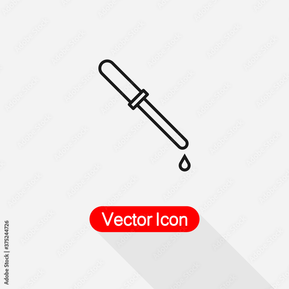 Eye Dropper Icon Vector Illustration Eps10 Eye Dropper Icon Vector Illustration Eps10