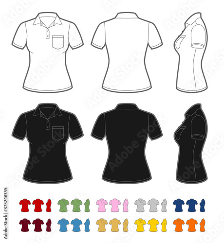 Women's polo shirt