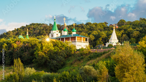 Pechersky ascension monastery in Nizhny Novgorod. photo