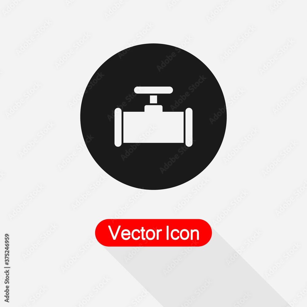 Globe Valve Icon Vector Illustration Eps10 Globe Valve Icon Vector Illustration Eps10