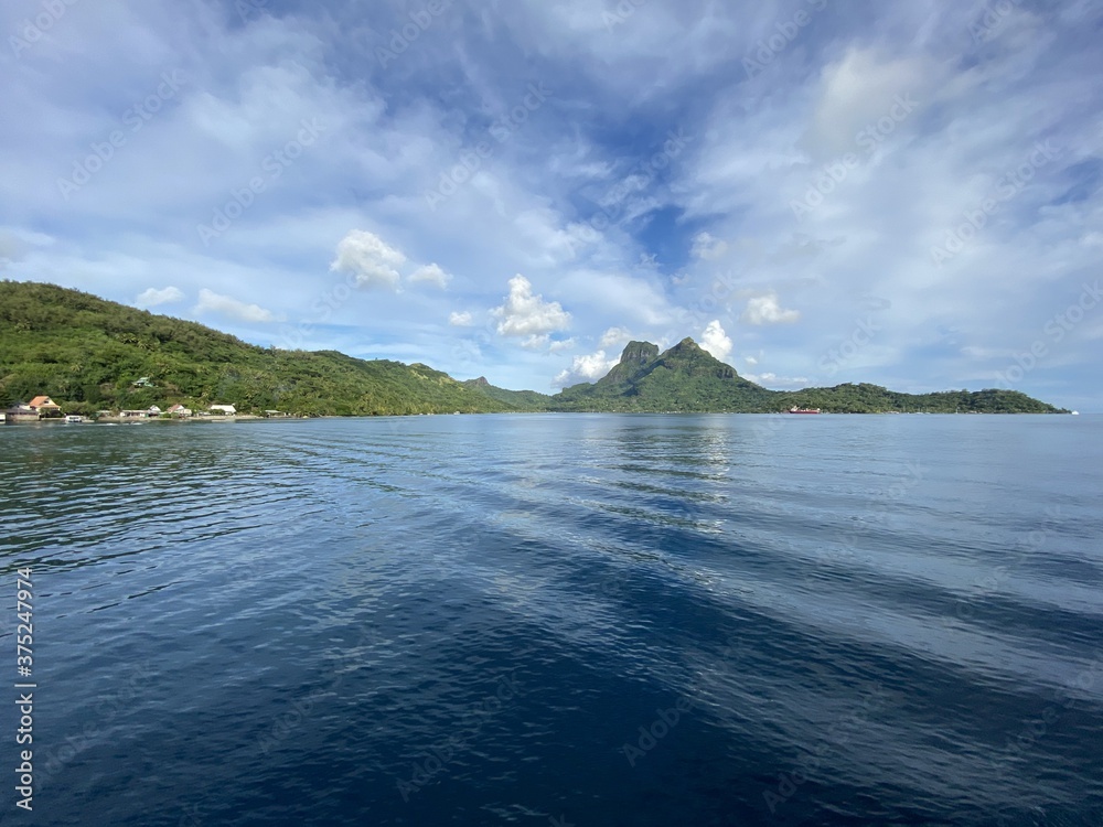 Lagon de Bora Bora, Polynésie française	